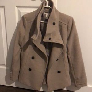 H and m pea coat